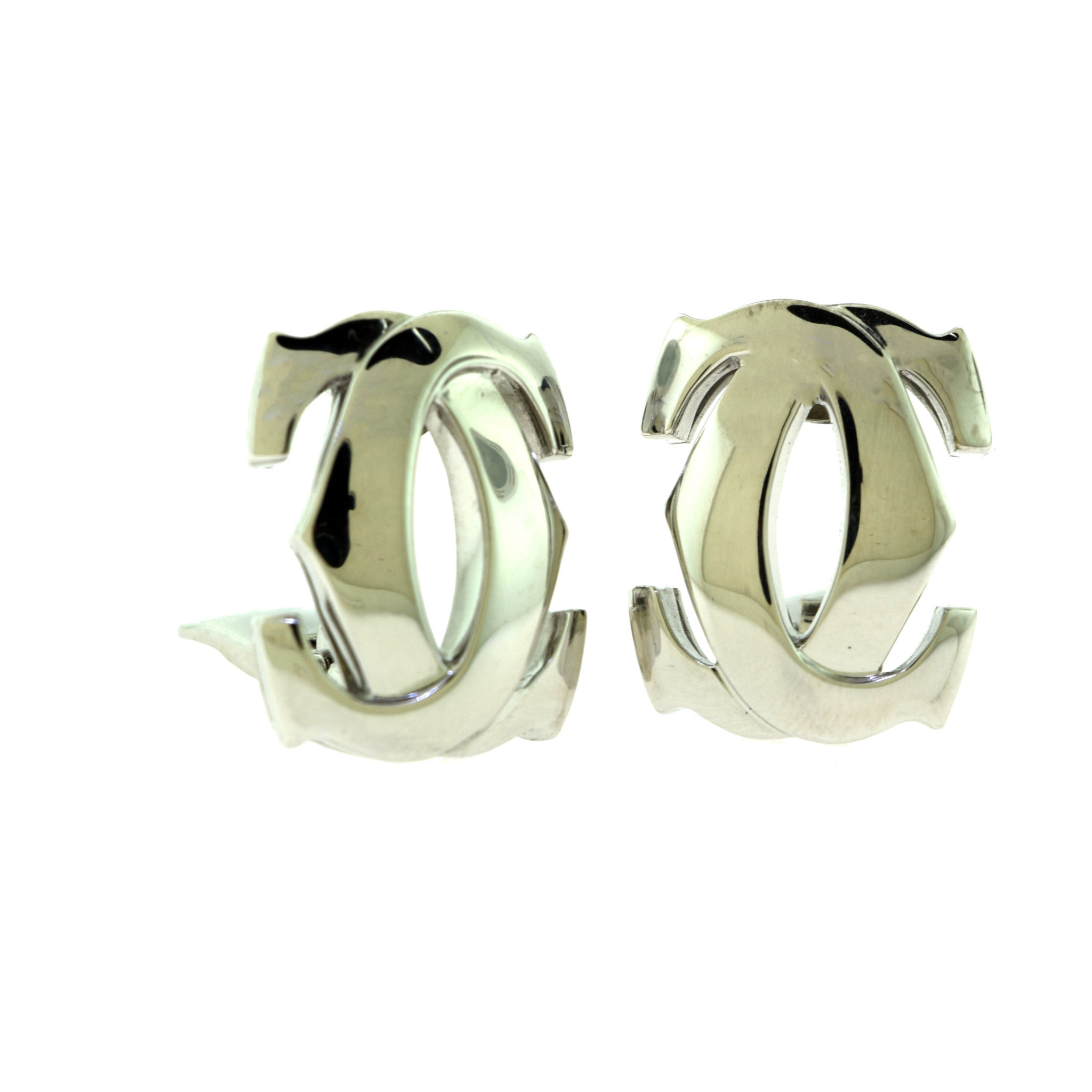 C De Cartier Earrings, White Gold Diamond, Women's Fashion, Jewelry &  Organisers, Earrings on Carousell