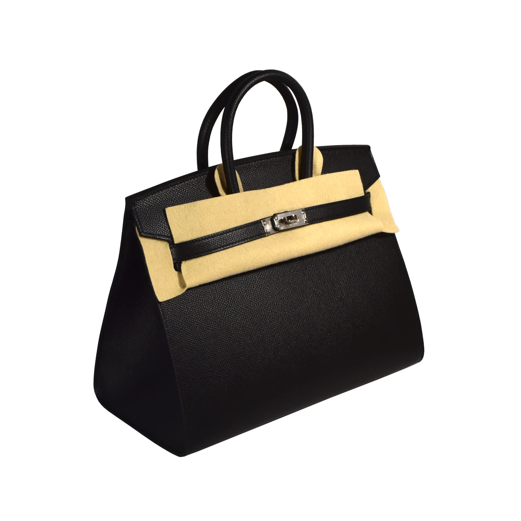 Hermes Birkin 25 Noir Black Togo Palladium Hardware Handbag - Brilliance  Jewels