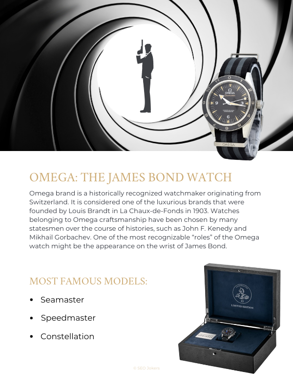 Omega: The James Bond Watch