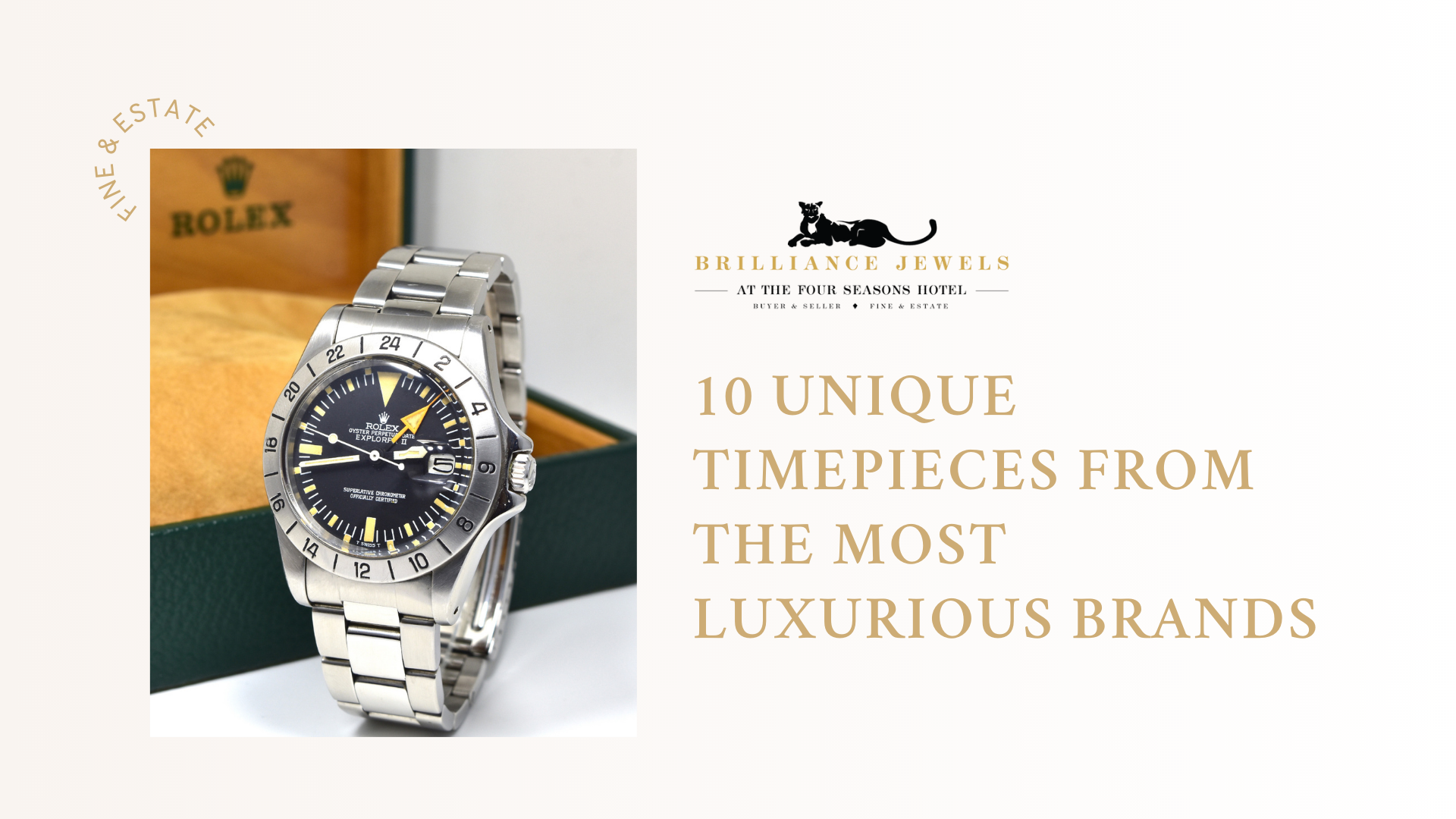 10 Unique Timepieces From the Most Luxurious Brands