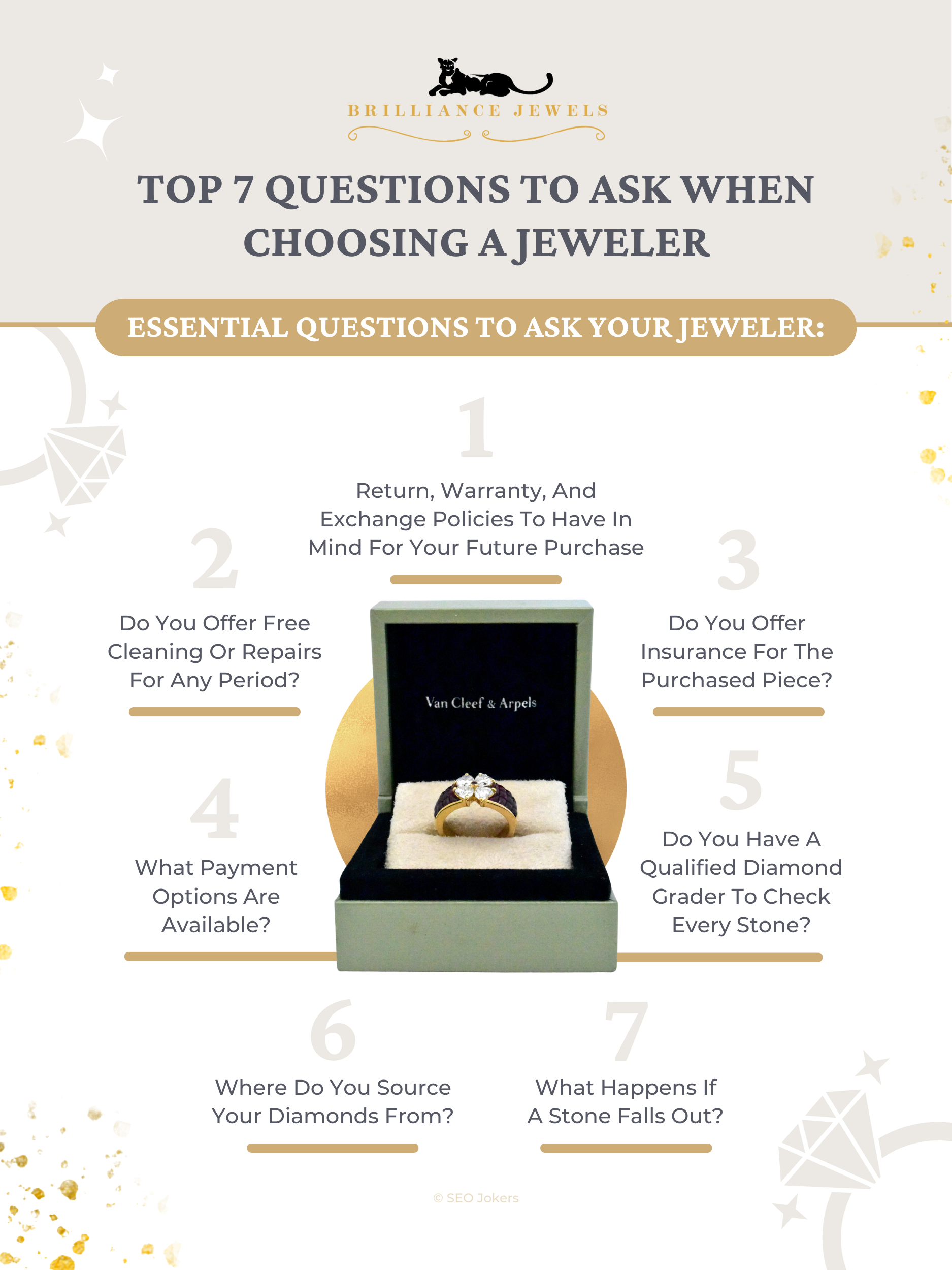 Top 7 Questions To Ask When Choosing A Jeweler