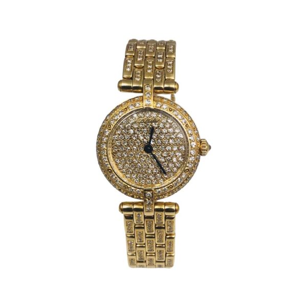 Cartier Vendome Pave Watch