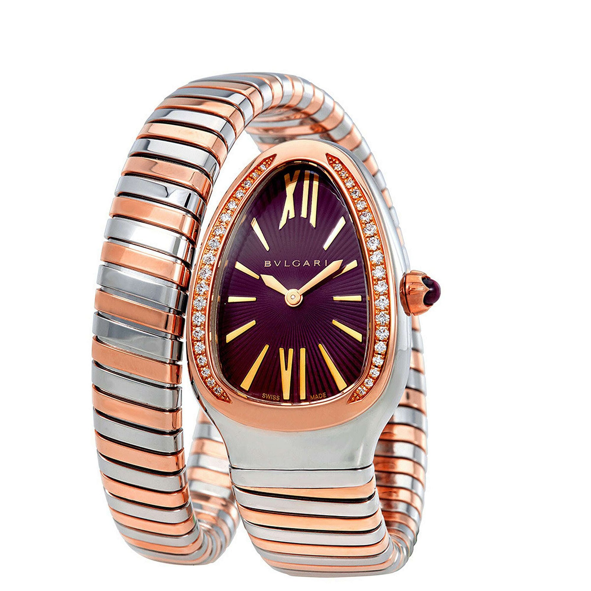 Bulgari Serpenti Tubogas - 35 mm - Rose Gold Watches