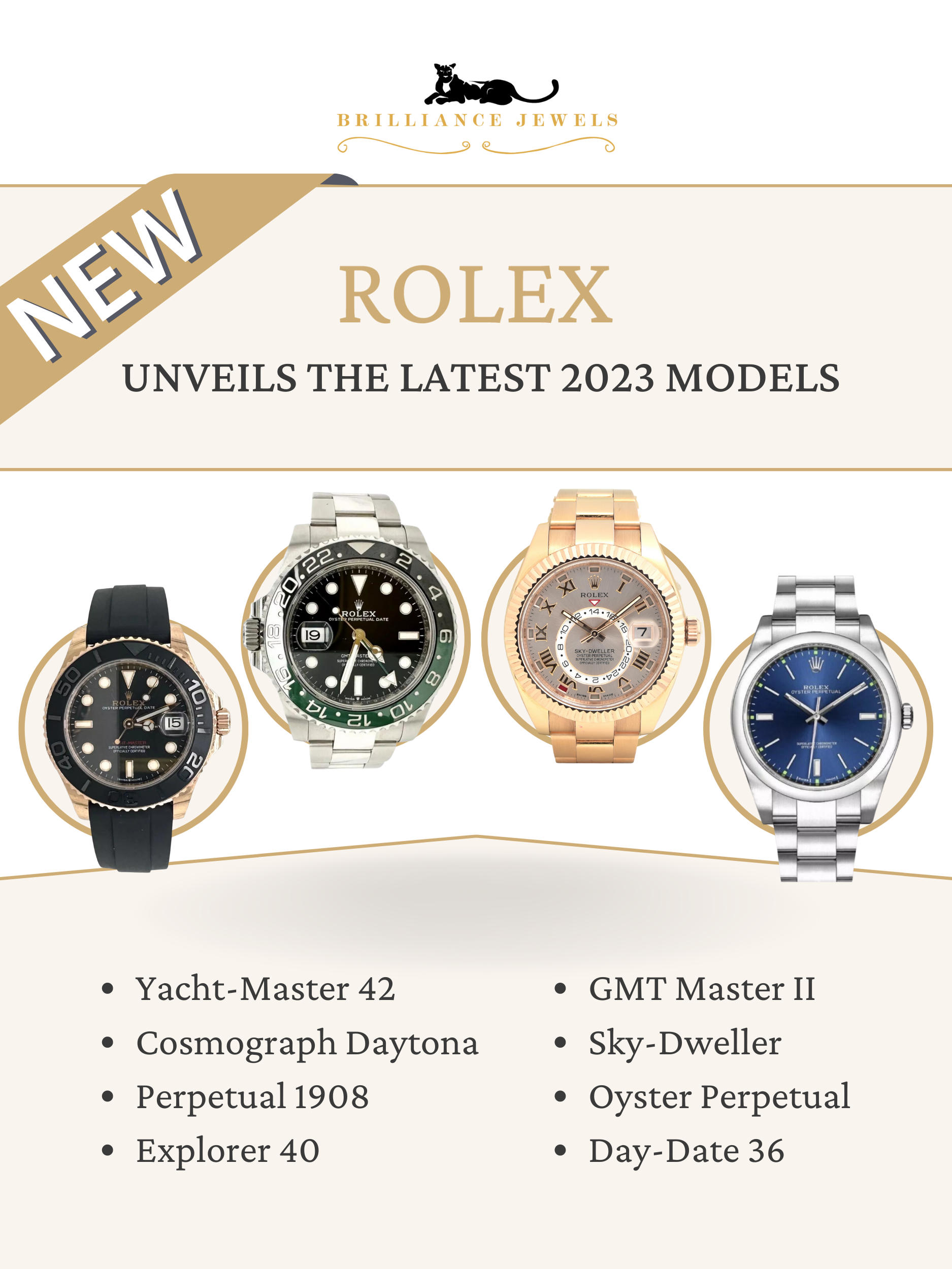 Rolex Unveils the Latest 2023 Models