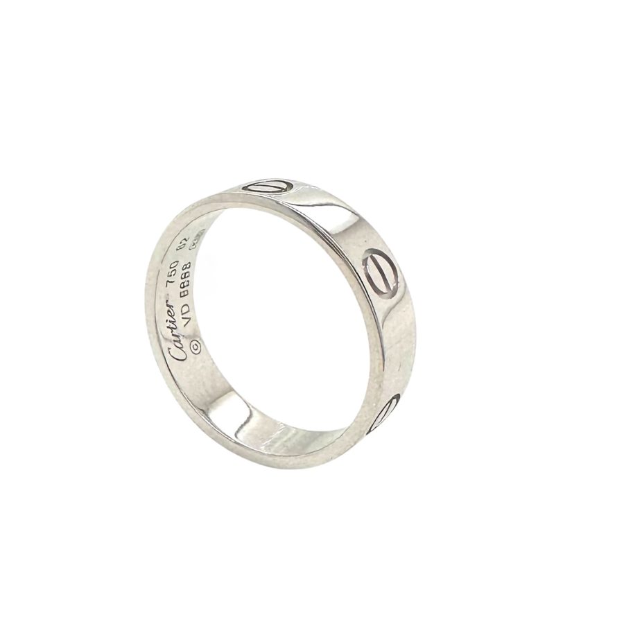 Cartier Love Ring White Gold
