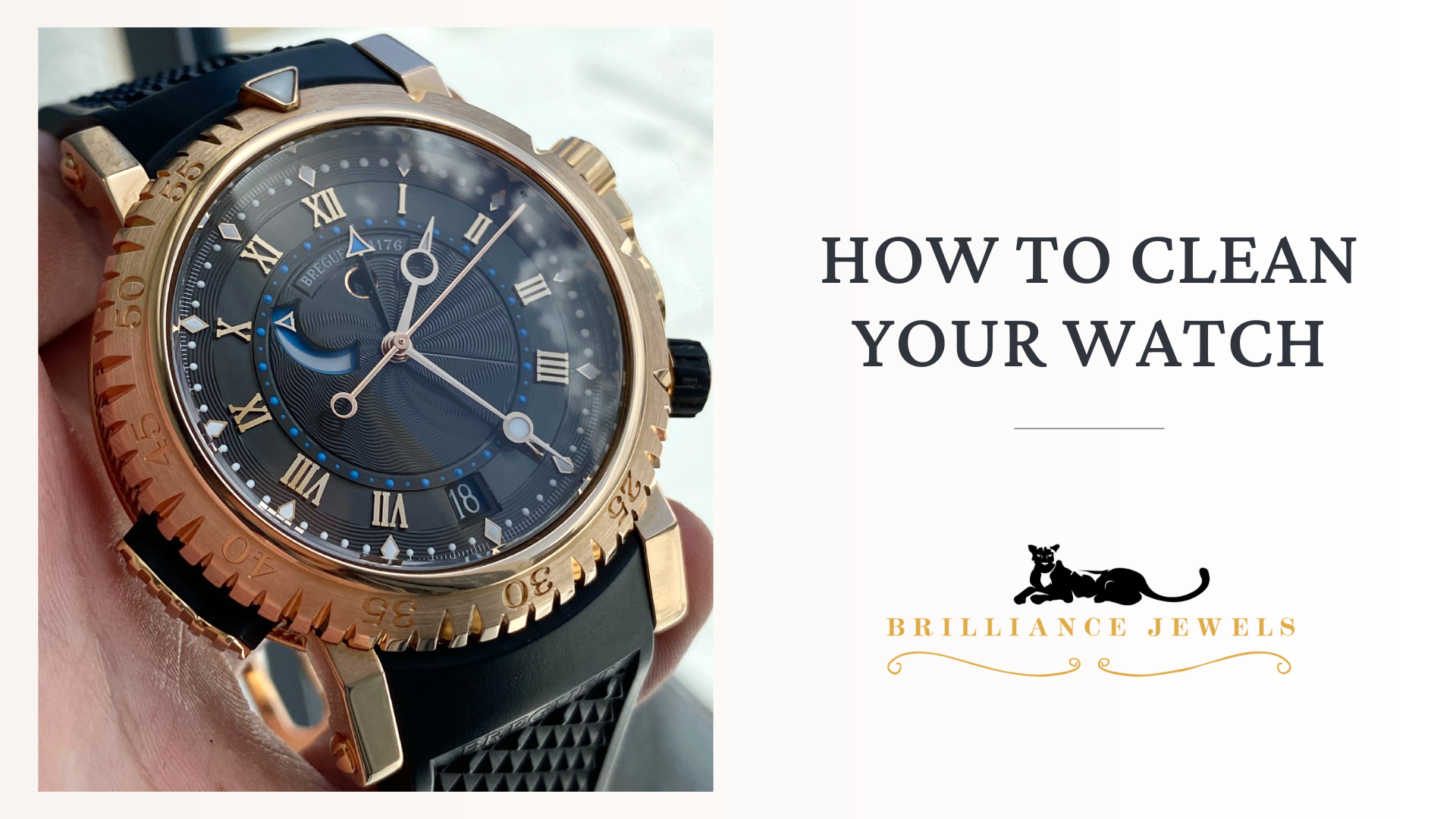 How To Clean Your Watch